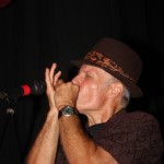 Robert Ross performing at the Riverhead Blues Festival in 2008 at the Vail Leavitt.